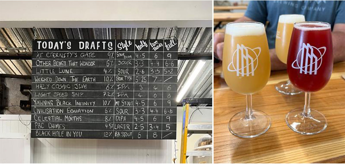 Makemake-taproom-beers Phantom Brewery Taproom